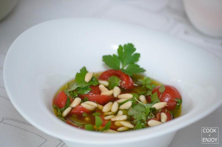 COOK and ENJOY Rezept Tomaten Vinaigrette