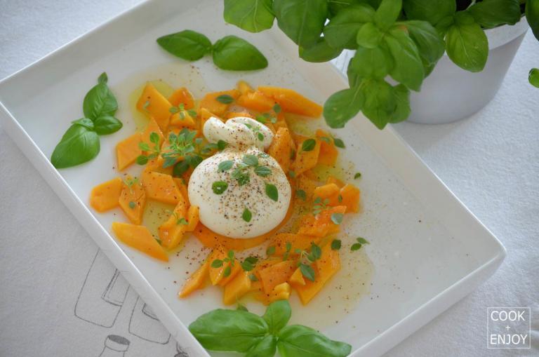 COOK and ENJOY Rezept Burrata mit Mango