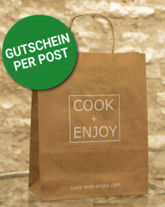 COOK+ENJOY Shop Gutschein per Post schenken per Post