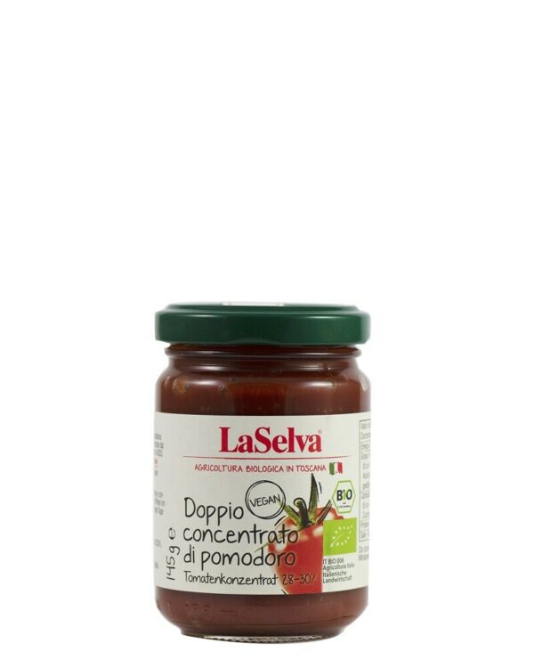 COOK and ENJOY Shop LaSelva Tomatenmark doppelt konzentriert 28-30% 145g BIO